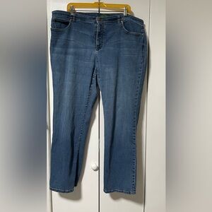 Lauren Ralph Lauren Women's Classic Blue Straight Leg Jeans